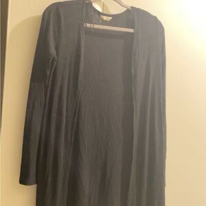 Aeropostale Black Cardigan Sweater Classic Knit